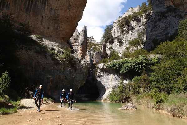 séjour de canyoning en sierra de guara