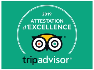 Certificat excelence spéléo canyon trip advisor 2019